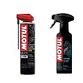 Σετ Λιπαντικό Σπρέι Motul C4 Και Shine&Go  MOTUL