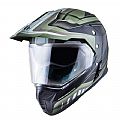 Κράνος Μοτοσυκλέτας MT Helmets Synchrony Duo Sport Tourer Χακί - Μαύρο