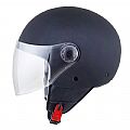 Κράνος Jet Μοτοσυκλέτας MT Helmets Street Μαύρο Ματ