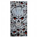 Κάλυμμα Λαιμού Modeka Skulls Grey 