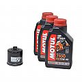 Πακέτο Service MOTUL 7100 10w-40 Με Φίλτρο Λαδιού ΚΝ204 3L Honda Transalp 700 MOTUL-KN