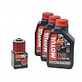 Πακέτο Service MOTUL 7100 15w-50 Με Φίλτρο Λαδιού ΚΝ145 3L Για Yamaha XT600 MOTUL-KN