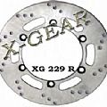 Δισκόπλακα πίσω X-GEAR KAWASAKI KL 650 87-89 / KLE 400 91 XGEAR