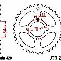 Γρανάζι JT Πίσω JTR257 34-36 Δόντια C50(6V) (75-80) (12V) (80-82) (GLX) (91-98) HONDA