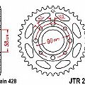 Γρανάζι JT Πίσω JTR269 34-35 Δόντια JT