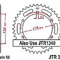 Γρανάζι JT Πίσω JTR343 43 Δόντια