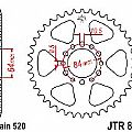 Γρανάζι JT Πίσω JTR826 47 Δόντια