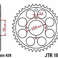 Γρανάζι πίσω JT JTR1806 56 Δόντια