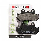 ΕΜΠΡΟΣ ΤΑΚΑΚΙΑ FERODO ECO FRICTION ΓΙΑ HONDA TRANSALP XL 600V 88-93 FDB244EF