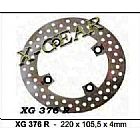 ΔΙΣΚΟΠΛΑΚΑ ΕΜΠΡΟΣ ΚΑΙ ΠΙΣΩ X-GEAR HONDA 125 / 150 00-03  