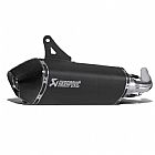 ΤΕΛΙΚΟ ΕΞΑΤΜΙΣΗΣ AKRAPOVIC ΓΙΑ VESPA GTS 250/300 ΜΑΥΡΗ