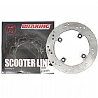 ΔΙΣΚΟΠΛΑΚΑ ΕΜΠΡΟΣ BRAKING RF8145S SH125 SH150 2005-2008