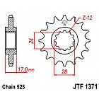 ΓΡΑΝΑΖΙ ΕΜΠΡΟΣΘΙΟ JT JTF1371.15 HONDA CB600 F-W X Y 1 2 3 4 5 6 HORNET CBF600 S-6 7 COWL CBR600 F 3