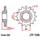 ΓΡΑΝΑΖΙ ΕΜΠΡΟΣΘΙΟ JT JTF1538.15 ΔΟΝΤΙΑ KAWASAKI Z750 (ZR750 J1 J2 J6F L7F L8F L9F LAF)