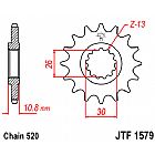 ΓΡΑΝΑΖΙ ΕΜΠΡΟΣΘΙΟ JT JTF1579.16 ΔΟΝΤΙΑ YAMAHA R-1/FZ-1 (520 ΜΕΤΑΤΡΟΠΗ)