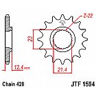 ΓΡΑΝΑΖΙ ΕΜΠΡΟΣΘΙΟ JT JTF1594.15 ΔΟΝΤΙΑ YAMAHA XT250 (08-12) / YBR250 