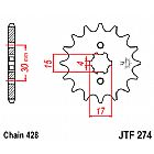 ΓΡΑΝΑΖΙ ΕΜΠΡΟΣΘΙΟ JT JTF274.14 ΔΟΝΤΙΑ HONDA ASTRA / CRF-XR 100