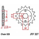 ΓΡΑΝΑΖΙ ΕΜΠΡΟΣΘΙΟ JT JTF327.13 ΔΟΝΤΙΑ HONDA NSR125 CRF150-230 XL-XR250 XL125 VARADERO KYMCO MXER-MCU