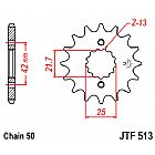 ΓΡΑΝΑΖΙ JT ΕΜΠΡΟΣ JTF513 14-15-16-17-18 ΔΟΝΤΙΑ (SUZUKI GSX600-R 750-1100-1300 GSF1250 KAWASAKI ZX600)