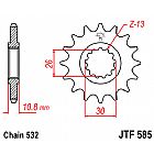 ΓΡΑΝΑΖΙ JT ΕΜΠΡΟΣ JTF585 17  ΔΟΝΤΙΑ YAMAHA XJR1200