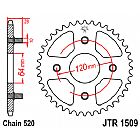 ΓΡΑΝΑΖΙ ΠΙΣΩ JT JTR1509 41 ΔΟΝΤΙΑ