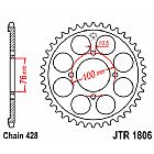 ΓΡΑΝΑΖΙ ΠΙΣΩ JT JTR1806 56 ΔΟΝΤΙΑ