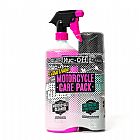 MUC OFF DUO CARE KIT ΣΕΤ ΚΑΘΑΡΙΣΤΙΚΟ ΚΑΙ ΓΥΑΛΙΣΤΙΚΟ ΜΟΤΟΣΥΚΛΕΤΑΣ