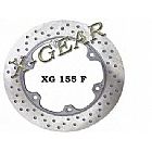 ΔΙΣΚΟΠΛΑΚΑ ΕΜΠΡΟΣ X-GEAR  HONDA XL 600 V TRANSALP 87-96 /HONDA SLR 650 V 96-99