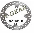 ΔΙΣΚΟΠΛΑΚΑ ΠΙΣΩ X-GEAR HONDA CR125 RV 98-01 / CRE 250 97-01