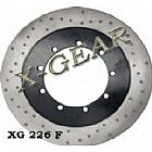 ΔΙΣΚΟΠΛΑΚΑ ΕΜΠΡΟΣ X-GEAR KAWASAKI KLE 400 91 / KLE 500 91-07