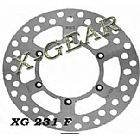 ΔΙΣΚΟΠΛΑΚΑ ΕΜΠΡΟΣ X-GEAR KAWASAKI KX 80 84-96 / KX 100 01-09