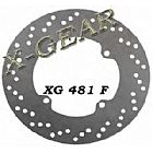 ΔΙΣΚΟΠΛΑΚΑ ΕΜΠΡΟΣ X-GEAR SUZUKI RMZ 250 07-09 / RMZ 450 05-09