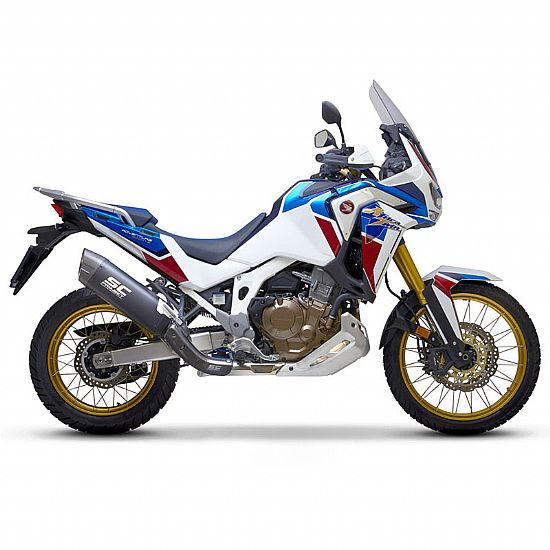 ΤΕΛΙΚΟ ΕΞΑΤΜΙΣΗΣ BLACK MAT SC PROJECTS ΓΙΑ HONDA AFRICA TWIN 1100