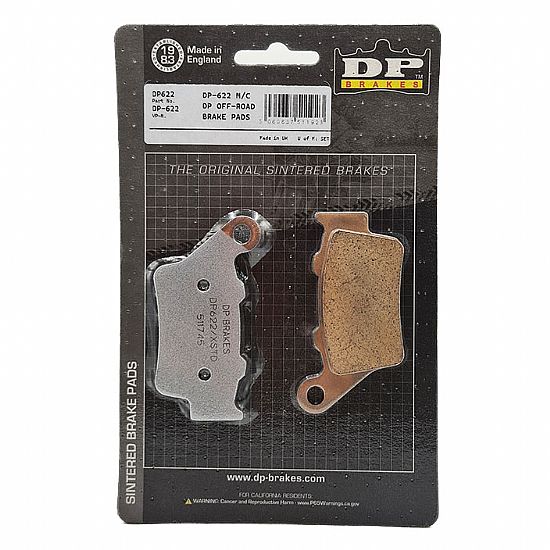 ΤΑΚΑΚΙΑ ΠΙΣΩ ΜΟΤΟΣΥΚΛΕΤΑΣ DP-BRAKES 622 FA208