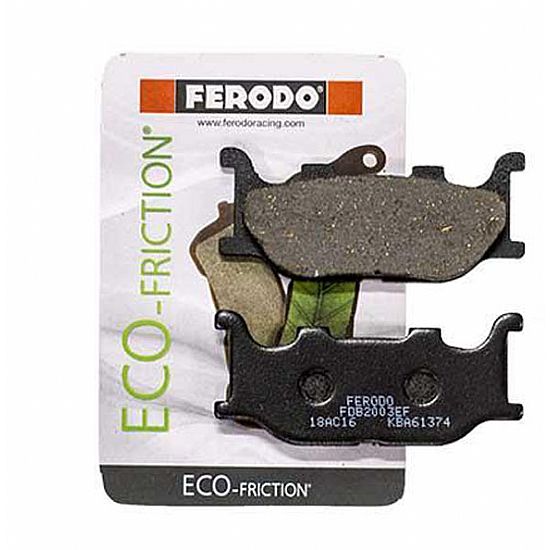 ΕΜΠΡΟΣ ΤΑΚΑΚΙΑ FERODO ECO FRICTION ΓΙΑ YAMAHA T-MAX 500 04-07 FDB2003EF