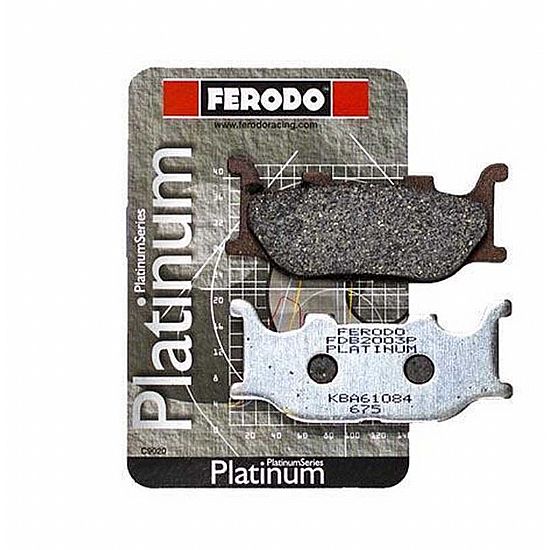 ΕΜΠΡΟΣ ΤΑΚΑΚΙΑ FERODO PLATINUM ΓΙΑ YAMAHA T-MAX 500 04-07