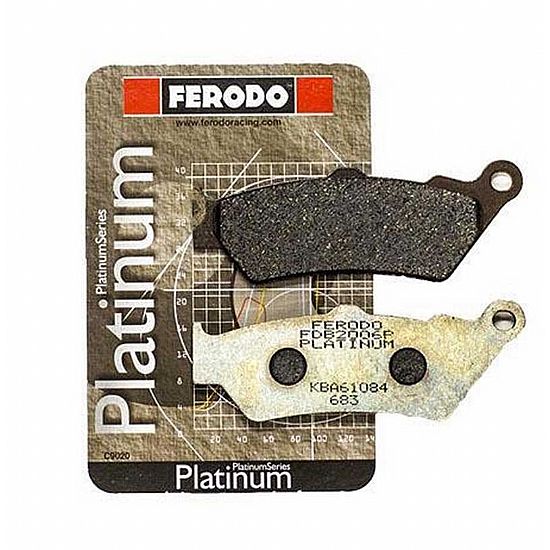 ΕΜΠΡΟΣ ΤΑΚΑΚΙΑ FERODO PLATINUM ΓΙΑ BMW F650F / GS