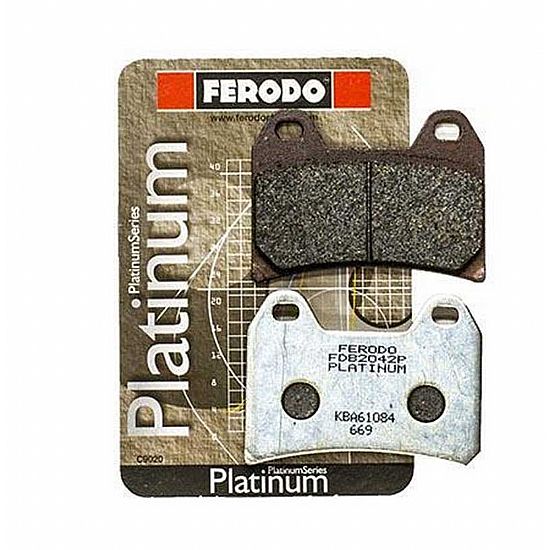 ΕΜΠΡΟΣ ΤΑΚΑΚΙΑ FERODO PLATINUM ΓΙΑ YAMAHA TDM 850