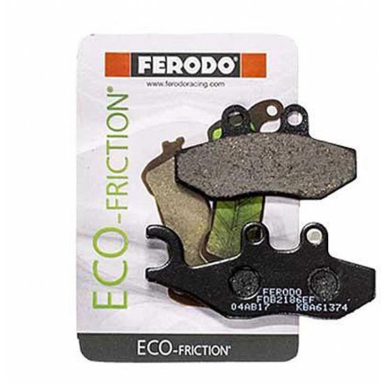 ΣΕΤ ΤΑΚΑΚΙΑ ΕΜΠΡΟΣ FERODO ECO FRICTION ΓΙΑ PIAGGIO BEVERLY 350