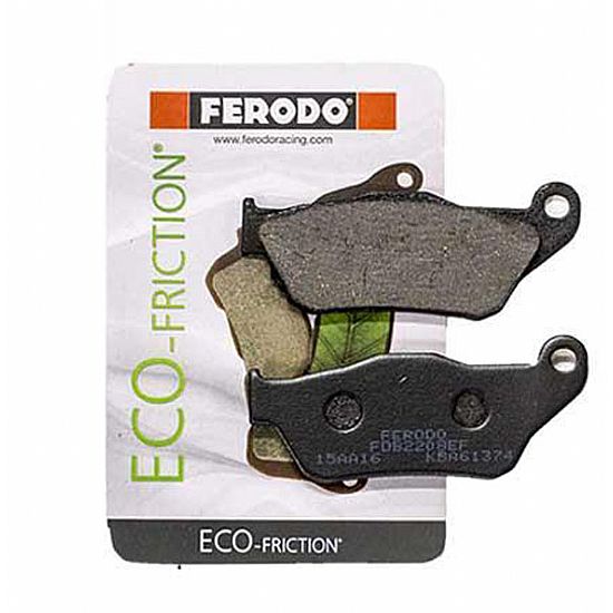 ΕΜΠΡΟΣ ΤΑΚΑΚΙΑ FERODO ECO FRICTION ΓΙΑ YAMAHA X-MAX 250 05-09 FDB2208EF