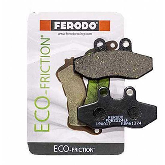 ΕΜΠΡΟΣ ΤΑΚΑΚΙΑ FERODO ECO FRICTION ΓΙΑ YAMAHA NXC 125 CYGNUS X 04-10 FDB2224EF