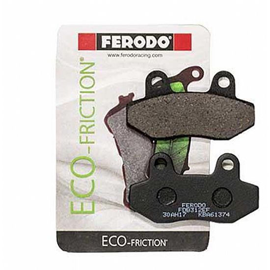 ΕΜΠΡΟΣ ΤΑΚΑΚΙΑ FERODO ECO FRICTION HONDA CB 250 REBEL FDB312EF