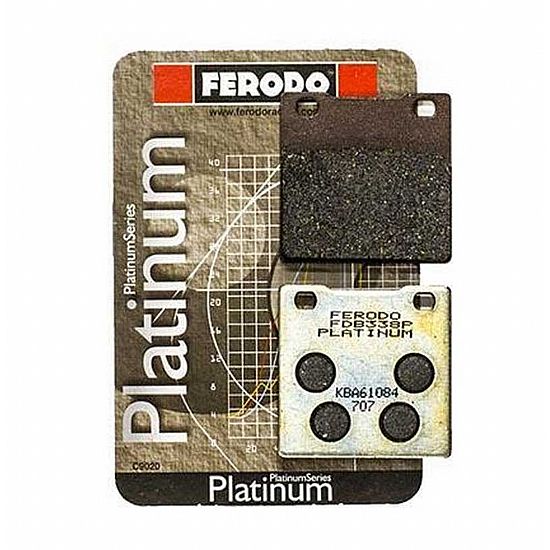 ΠΙΣΩ ΤΑΚΑΚΙΑ ΜΟΤΟΣΥΚΛΕΤΑΣ FERODO PLATINUM ΓΙΑ YAMAHA TDM 850