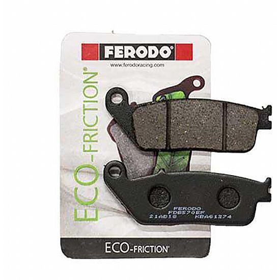 ΕΜΠΡΟΣ ΤΑΚΑΚΙΑ FERODO ECO FRICTION ΓΙΑ HONDA FMX 650 FDB570EF