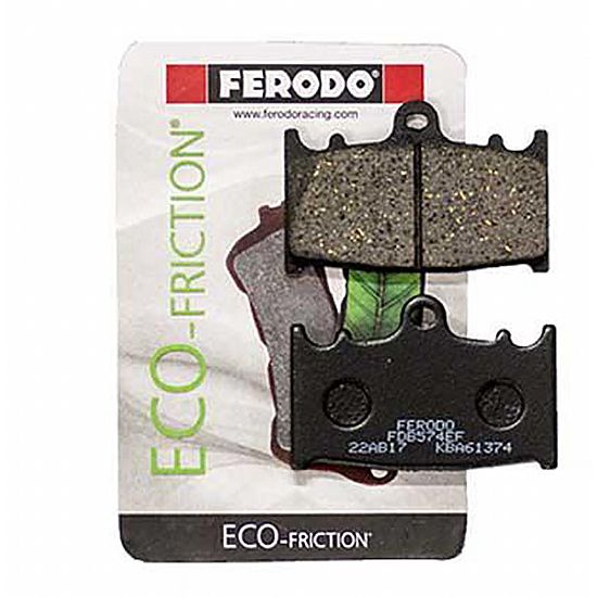 ΕΜΠΡΟΣ ΤΑΚΑΚΙΑ FERODO ECO FRICTION ΓΙΑ SUZUKI SV 1000 FDB574EF