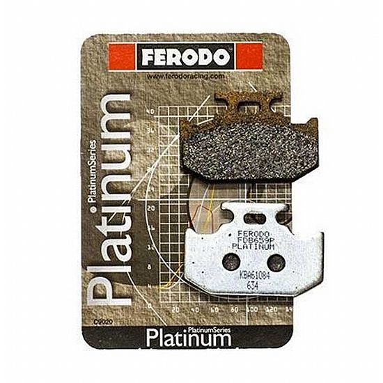 ΠΙΣΩ ΤΑΚΑΚΙΑ ΜΟΤΟΣΥΚΛΕΤΑΣ FERODO FDB659P PLATINUM ΓΙΑ YAMAHA TTR 250