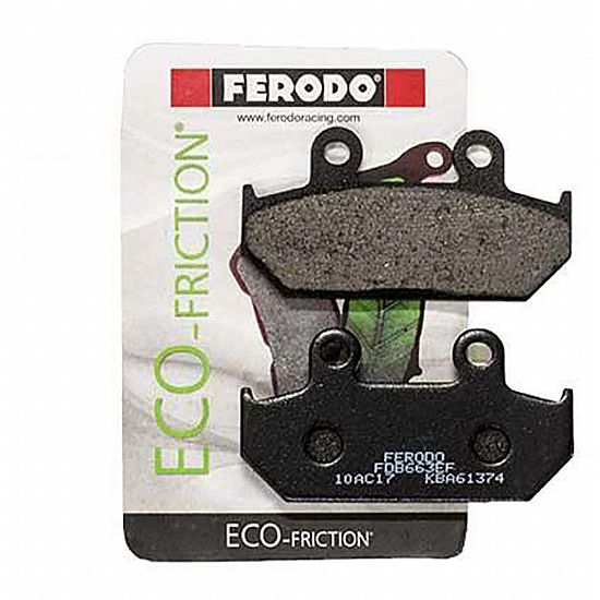 ΕΜΠΡΟΣ ΤΑΚΑΚΙΑ FERODO ECO FRICTION ΓΙΑ HONDA TRANSALP 600V FDB663EF