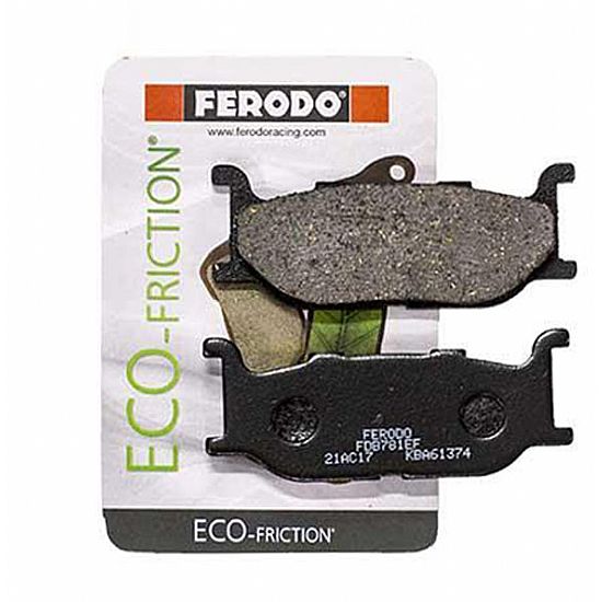 ΕΜΠΡΟΣ ΤΑΚΑΚΙΑ FERODO ECO FRICTION ΓΙΑ YAMAHA T-MAX 500 01-03 FDB781EF