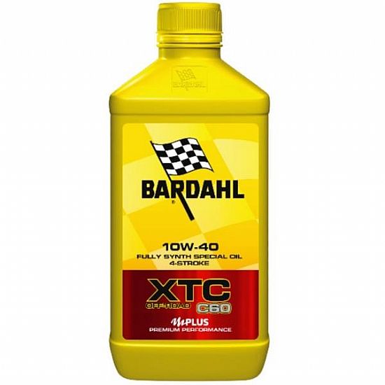 ΛΑΔΙ ΚΙΝΗΤΗΡΑ ΜΟΤΟΣΥΚΛΕΤΑΣ ΣΥΝΘΕΤΙΚΟ BARDAHL 4T XTC C60 10W-40 MA2 1 ΛΙΤΡΟ