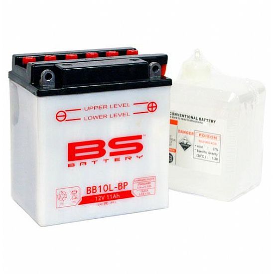 ΜΠΑΤΑΡΙΑ ΜΟΤΟΣΥΚΛΕΤΑΣ BS BATTERY (YB10L-BP) 11.0 AH